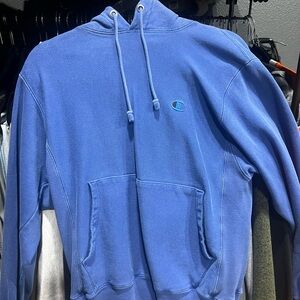 Champion Reverse Weave Blue Sweatshirt